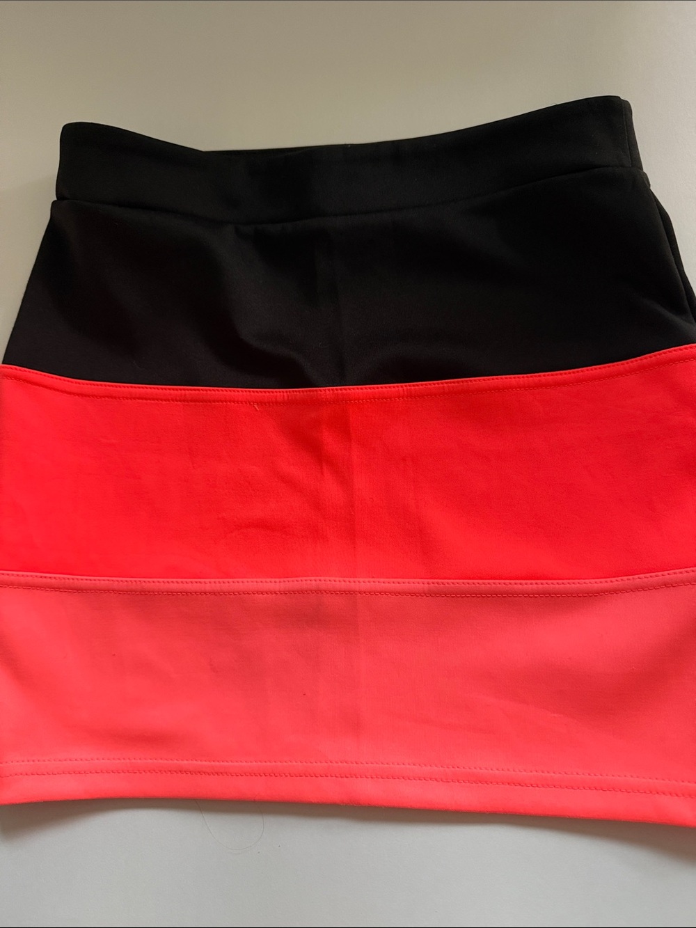 Supre Colorblock Jersey Mini Skirt Size Extra Small
